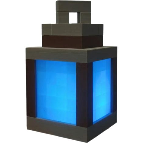 Veilleuse Lanterne Pixel – 16 Couleurs, Tactile – Bureau, Murale – Sans Suspension (1/5)