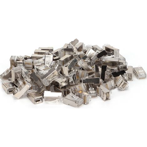 Mindpure Ethernet-Stecker mit hoher Hitzebeständigkeit und optimaler Schirmungsfunktion für Kabel NW007