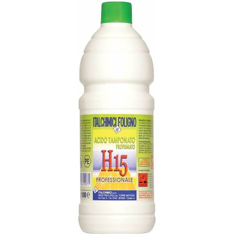 12 x ACIDO TAMPONATO PROFUMATO DISINCROSTANTE 1 L