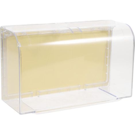 Flip Weatherproof Outlet Cover, Wall Switch Socket Panel Box,Outdoor Receptacle Protector, Clear (1/5)