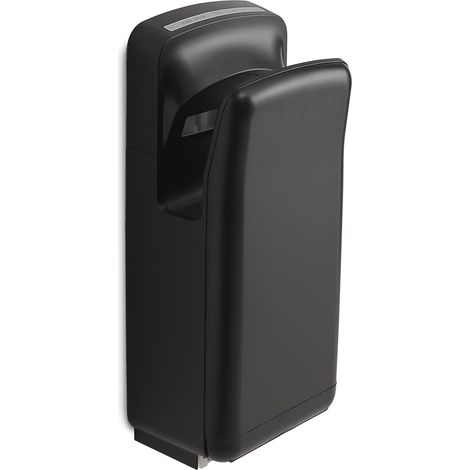 Sèche-Mains Électrique Noir Mat Avec Capteur Infrarouge Meltemi