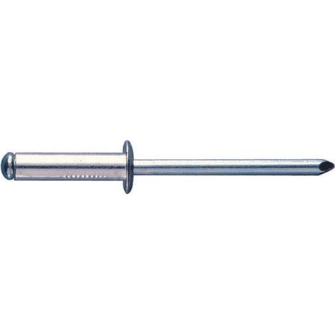 RE-NO - RIVETTO ALLUMINIO TESTA RIBASSATA 6,0X25 ( 200 pz.) (1/3)