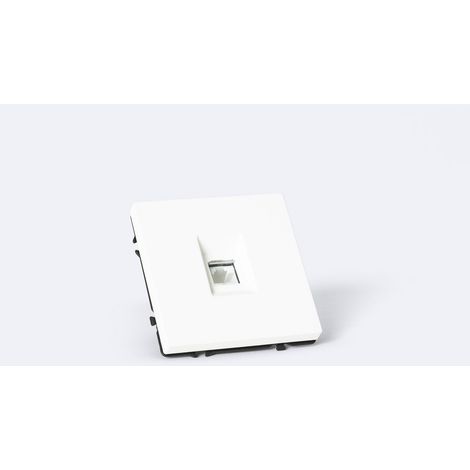 Toma RJ45 CAT 6 Internet Luxe 990 Blanco