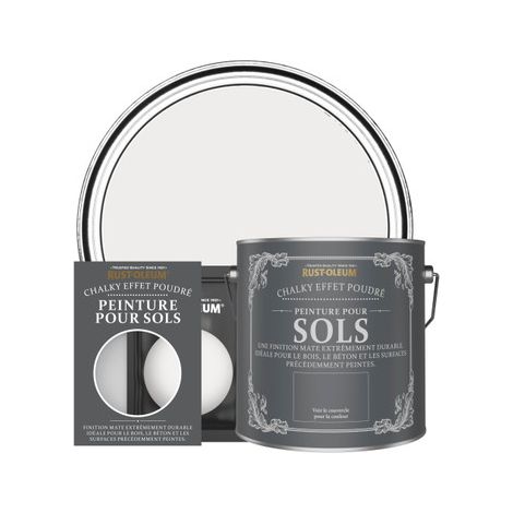 Peinture pour Sols Chalky - Fleur (1/2)