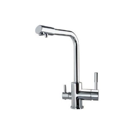 Ramon Soler - Grifo de Fregadero de Cocina Monomando con Sistema para Agua Filtrada y Caño Alto Giratorio con sistema anticorrosión patentado (1/6)