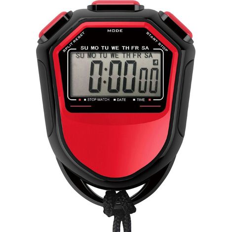 Chronomètre Sport - Étanche IP67 - Affichage LCD Grand Écran - Précision 0,01 Seconde - Pour Football Basketball Natation Fitness - 1 Pièce (1/5)