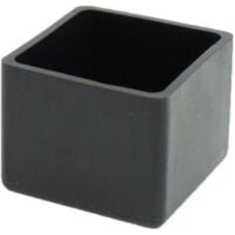 Embouts Bouchons Carrés En Caoutchouc - 25mm - Pour Chaises, Tables, Pieds De Meubles (1/3)