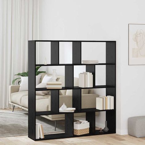 Estantería para libros Roble negro 132 x 29 x 141.5 cm vidaXL (1/5)