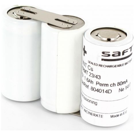 Batterie Saft 3.6V 1.6Ah 3VNT Cs -CC- Baes