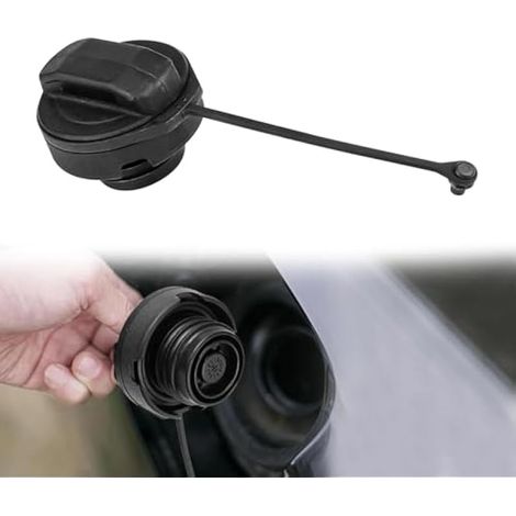 Couvercle De Réservoir Avec Sangle De Maintien, Remplacement Pour VW Polo 6R, Pour VW Golf 4/5/6, Couvercle De Carburant Universel Pour Seat, Couvercle De Réservoir De Carburant 1J0201550A 1H0201553B (1/4)