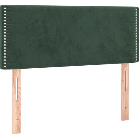 Tête de lit,Panneau décoratif Vert foncé 80x5x78/88 cm Velours CFW8569076 (1/5)