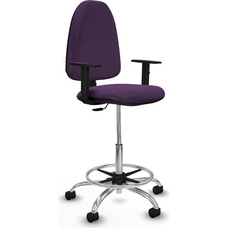 Sedia da Ufficio Piqueras y Crespo B1D05RN Viola Alta (1/5)