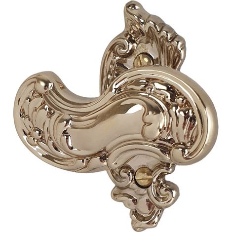 Ouvre&Déco – Poignée de fenêtre crémone en laiton doré poli – Modèle SULLY – Conception ergonomique pour usage quotidien – Résistance à la corrosion