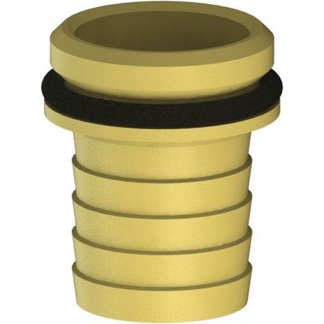 Schlösser Armaturen VATERTEIL MIT WULST U.DICHTUNG 1"x1", MESSING