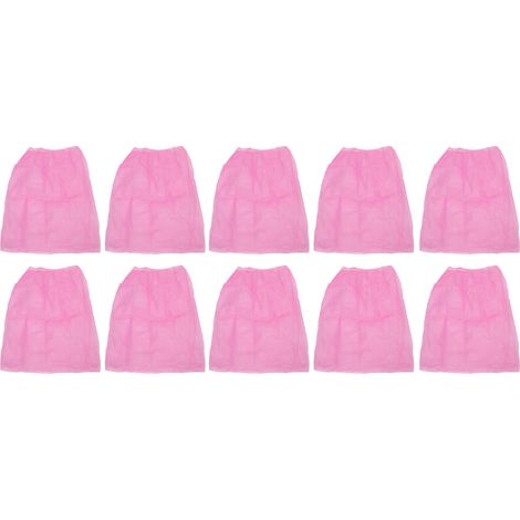 Lot de 10 peignoirs jetables pour spa, drap de sauna à fermeture ajustable, idéal pour salons de beauté (1/5)
