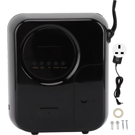 Aromatherapie-Diffusor für ätherische Öle – Schwarz, UK-Stecker, 100–240 V – Ideal für Hotels, Spas und Wellnesszentren (1/5)