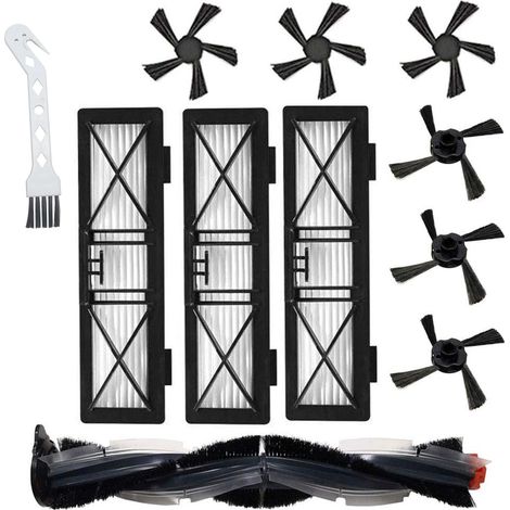 Pièces de Rechange pour série Neato Botvac D D75 D80 D85 et série connectée D3 D4 D5 D6 D7, y Compris la Brosse Principale, la Brosse latérale et Le Filtre Ultra-performant (1/5)