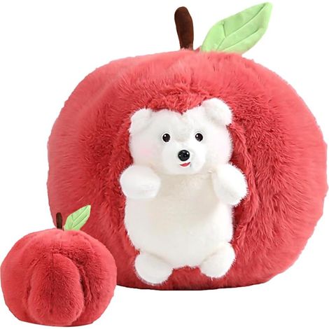 Peluche Hérisson Mâle - Jouet Hérisson Kawaii - Grande Peluche Animale - Cadeau d'Anniversaire pour Garçons et Filles - 25 x 30 cm (1/5)
