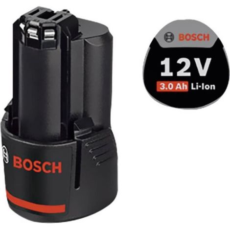 Bosch – Batterie Li-ion 12V 3Ah – Technologie avancée pour outils électroportatifs – Performance durable et fiable – Garantie 2 ans - 1600A00X79 (1/4)