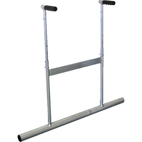 Mondelin – Barre à débuller alu 25mm – Pour réagréage chapes liquides – Légère en aluminium – 4 hauteurs réglables 75-90 cm