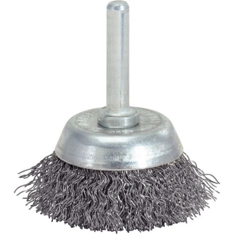 KS TOOLS Rostfreie Drahttopfbürste 0,3mm, Ø 50mm ( 340.0012 )
