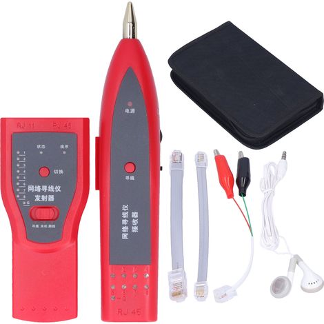 Lot multifonctionnel POE détecteur de câble anti-brûlure testeur pour ligne téléphonique TF-008P (1/5)