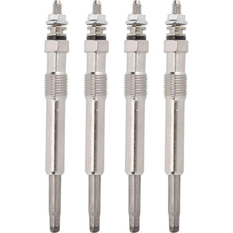 Kit de 4 bougies de préchauffage pour Renault Clio/Kangoo/Trafic – Remplacement direct 7700100558 – Installation facile (1/4)