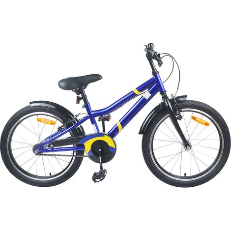 Teenpull – Kinderfahrrad 20 Zoll für 6-11 Jahre alt Blau Schwarz (1/5)