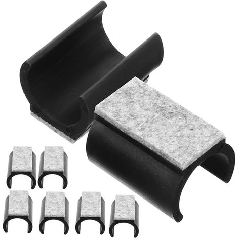 Patins antidérapants pour pieds de chaise, 8 en feutre forme U, (1/5)