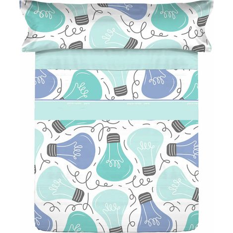 Set desheets pierre cardin ideas blue bed de 90 (1/2)