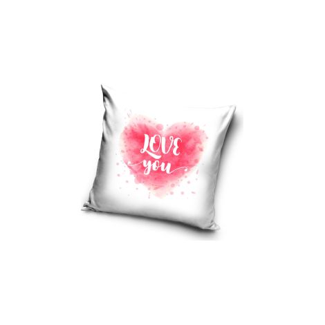 FUNDA DE ALMOHADA 40x40 Día de San Valentín TE AMO W07B