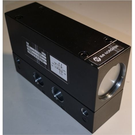 Imi Norgren M/1704/3 Sub-base pilot solenoid valve 5/2 G1/2