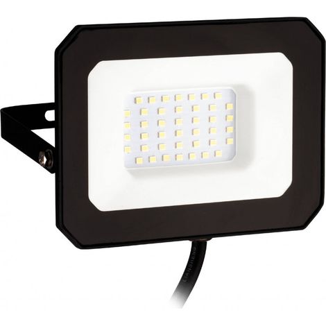 PROJECTEUR LED NOIR 30W 2800 LUMENS 4000K IP65