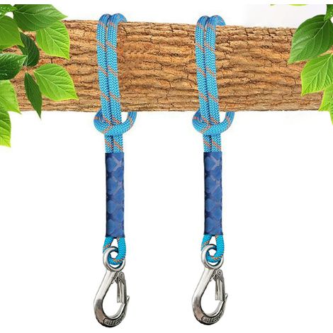 JSSEVN-2 Cordes Corde Balancoire Exterieur Accessoirs Balancoire 60cm Fixation Balancoire Exterieur, Tragfähigkeit 400 kg pour L'Intérieur et L'extérieur (1/5)