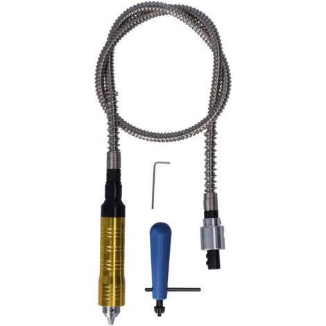 Câble d'extension d'arbre flexible pour rectifieuse, poignée de mandrin, adaptateur de polisseuse électrique, accessoires (1/4)
