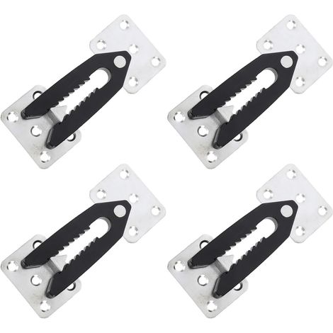 Ensemble de 4 accessoires pour canapé en acier et plastique (1/5)