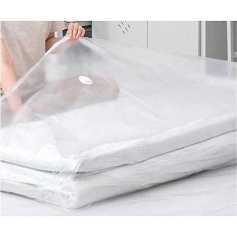Sac de rangement sous vide réutilisable, gain de place, sac de rangement pour matelas, sac de compression anti-poussière pour matelas-AquaForge (1/5)