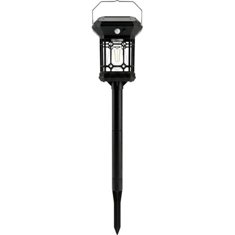 TrAdE Shop Traesio - Lampada Solare Da Giardino Con Sensore Di Movimento Picchetto Uso Esterno Vialetti Xf-2806 - (1/4)