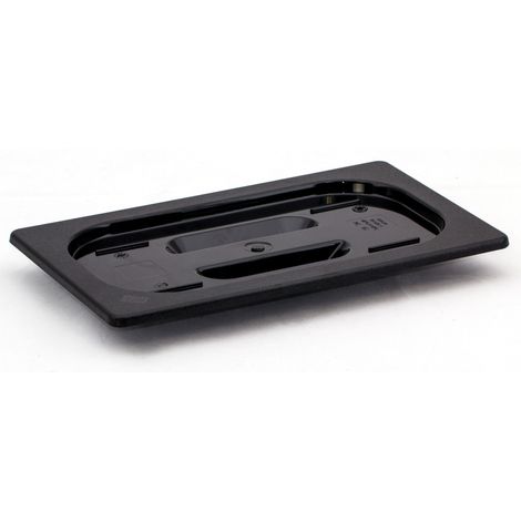 Coperchio in policarbonato nero GN 1/4 - Hendi 862940 (1/3)