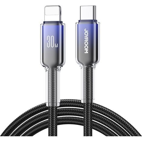USB-C Lightning Joyroom S-A42 Kabel 30W 1,2m schwarz (1/5)