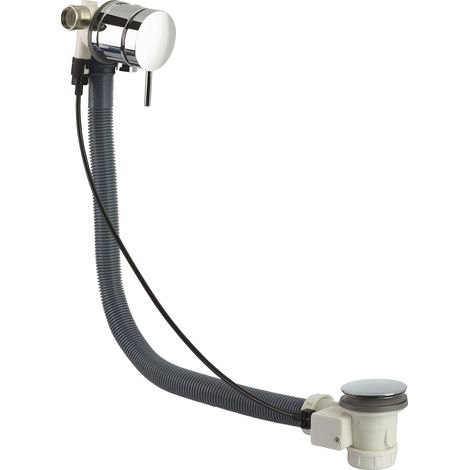 Bristan Chrome Bath Filler with Pop Up Waste - W-BATH09-C (1/4)