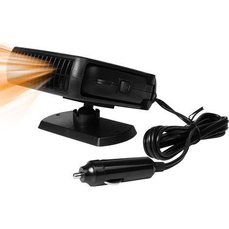 12 V 200 W Autoheizung, 2-in-1-Autoheizung/-Kühler mit Zigarettenanzünderbuchse, Windschutzscheiben-Defroster mit um 360 Grad drehbarer Basis (1/5)