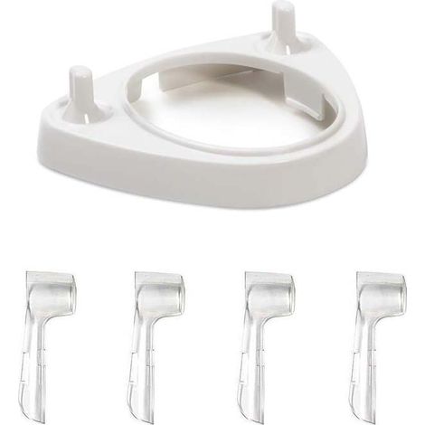 Jiajia AI, Support de brosses à dents électriques avec 4 pour jardin, terrasse et extérieur (1/5)