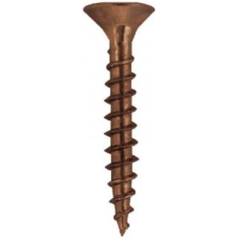 Vis pour panneaux d'aggloméré tps 5x50 friulsider 07101i50050f2-bronzé-25 pièces