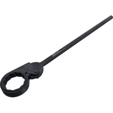 Clé Annulaire à Cliquet 85 mm - Acier, Ergonomique et Pratique, Zones Difficiles - D-Work