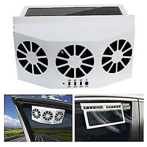 1 Climatiseur portable, ventilateur solaire, refroidisseur véhicule, économie énergie, auto camion
