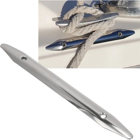 Protection de ligne d'amarrage en acier inoxydable 316 pour bateau, 203.2mm x 19mm, ruban de défense marine