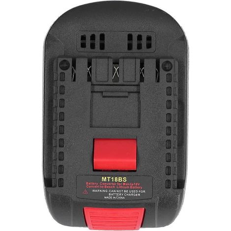 Adaptateur de batterie 18 V pour batterie lithium résistante à la température, compatible avec les outils Makita et Bosch (MT18BS). (1/4)
