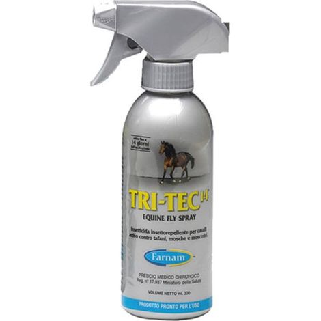 Farnam Horse Tri-Tec Insetto Repellente Spray - Confezione 300 ml -