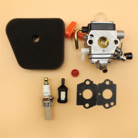 Carburetor Kit For Stihl Fs100 Fs100R Fs100Rx Fs110 Fs110R Fs110X Fs110Rx Fs87 Fs87R Fs90 Fs90R HL100 HL100K Fs90K HL90 HL100 HL100K 95 Hlr 95K HT100 HT101 Km100 Km100R 61 21 24 Km1 (1/5)